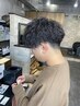 【メンズ限定】カット+特殊パーマ+極上トリートメント￥16500《姫路駅南》
