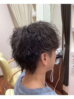 美容室ヒラトヤ 都南店&nbsp;学生ビジネス20代30代波打ちパーマフェザーパーマツーブロック