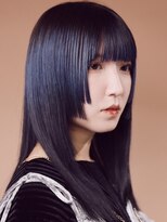 ピークアブー 銀座中央通り(PEEK-A-BOO) 面長にも似合うダブルサイドバング◎