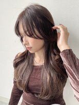 シャルムバイケンジ(Charm.by KENJE)&nbsp;赤髪/艶髪/髪質改善/ブリーチなし/韓国レイヤー/オージュア