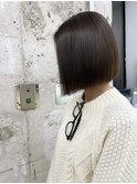 暗髪大人ボブ