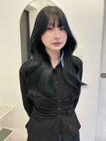 ボタン ハカタ(VOTAN hakata) 韓国ヘア/福岡美容室/ブルーブラック