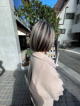 クレア 相武台(CREA) 30代白髪ぼかしカラー【相武台/ハイライト/髪質改善】