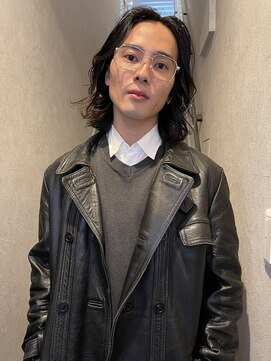 メンズカット×ニュアンスパーマ