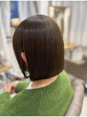 大人可愛いボブスタイル