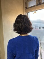 フープ 川越(hoop)&nbsp;ボブなパーマスタイル