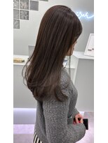 ミッシュバイアーバン(misch by urban.)&nbsp;グレージュ/レイヤーカット/暗髪【堀 春菜】
