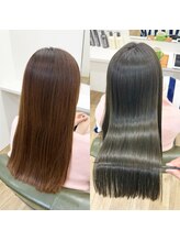 グリーンルームセカンド 結城店(GREEN ROOM. 2nd)&nbsp;30代から始めるつるりんちょ。ZERO髪質改善カラー