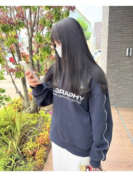 ネン(nen) ロング×ダークアッシュ