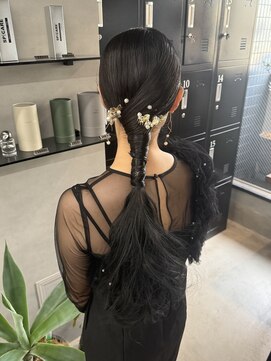 オルカ(ORCA) ヘアセット/ローポニー/ヘアメイク/結婚式ヘアセット