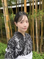 フェリーチェ(Felice)&nbsp;浴衣　カチモリ　着付け　ピンクメイク