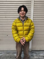 ハイセンス(HISENSE)&nbsp;メンズパーマグランジパーマメンズミディアムヘアGIA