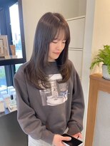 フレイムス ヘアアンドリラックス 吉川店(Frames hair&relax)&nbsp;イルミナカラーでオリーブグレージュ