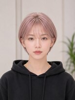 エイチエムヘアーホーム 池袋2号店(H M hair home)&nbsp;ナチュラルショート/ひし形レイヤーボブ/韓国/顔周りカット/池袋