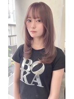 スターズ 船橋(STARS)&nbsp;ピンクベージュ×レイヤーカット