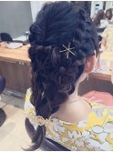 【Neolive nico 大井町店】 モテ 編みおろしアレンジ
