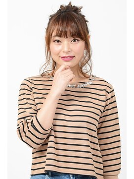 アース オーセンティック 長崎浜町店(EARTH Authentic) 上品リラクシーなメッシーバンアレンジ【EARTH長崎浜町店】