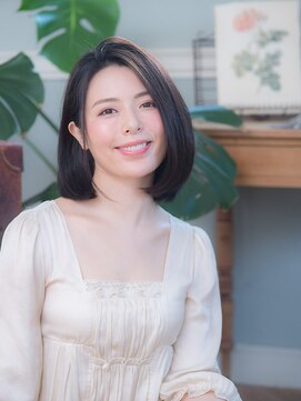 オーブ ヘアー アクネ 長岡京店(AUBE HAIR acne) 暗めでも決まる☆大人ボブ