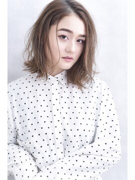 オウル(Owll) DISHEL★ヘルシーレイヤー無造作カールボブディデザインカラー