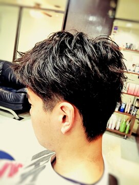 キャン 温品店(CAN) 【CAN】簡単スタイリングのソフトモヒツーブロショートスタイル