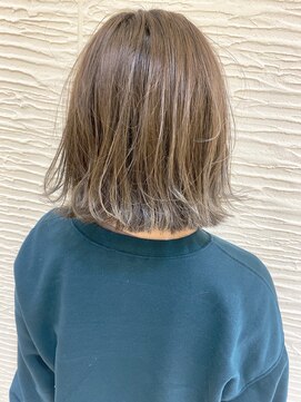 モリオ フロム ロンドン サッポロファクトリー店(morio FROM LONDON) 【morio】ゆるふわボブ×グラデーショングレージュ