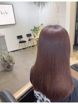 カイル(kyle)&nbsp;ブリーチなしピンクカラー