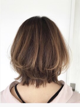 ヘアーメイク S&I ミディアムボブ