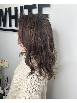 リベルテ 池袋(liberte) ショコラグレー3Dハイライト☆