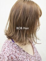 スパ ヘアーデザイン(SPA hair design) 前下がりの切りっぱなしボブ