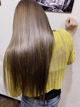 レコードヘア(Record Hair)の写真/【25時まで営業☆】最高級人毛エクステを使用！お得なつけ放題クーポンでイメージチェンジにもぴったり♪