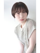ヘアー メゾン ブレッシング(hair maison blessing)&nbsp;20代30代大人可愛い★小顔ボブ丸みミニマムマッシュショート
