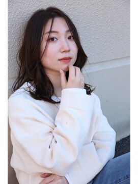 ジュノ イオン鹿児島店(Juno) 顔まわりレイヤー×ミディ