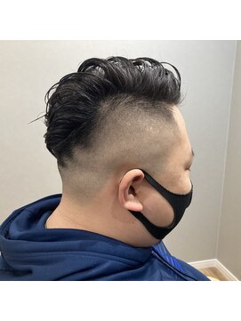 アトリエブルー38(atelier blue 38) サイドパートツーブロックスタイル