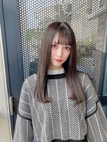 サロンドミルク 原宿(salon de MiLK)&nbsp;【salon de MiLK 原宿】さらつやストレート×グレージュ