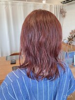 ナウラ(Naurra)&nbsp;ピンクバイオレット　ゆるふわロブスタイル