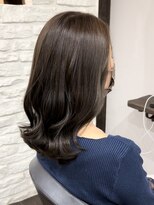 アンダーバーホワイト 広島 並木店(_WHITE)&nbsp;ナチュラルハイライトグレージュ/ゆるウェーブミディアム