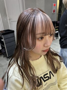 ロンド 表参道店(Lond) 【Lond表参道倉崎涼】前髪インナーカラーが可愛い！！