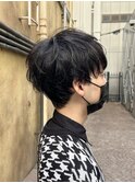 メンズカット/マッシュ/黒髪/韓国/ナチュラル/梅田 /茶屋町/大阪