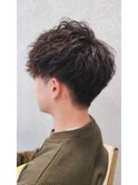 【Nosh】パーマ×ツーブロックショート