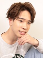 ソレイユ オム シンサカエ(SOLEIL HOMME SHINSAKAE) スタイリング自由自在♪ミディアム七三パート☆