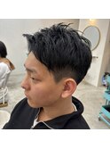 【刈り上げアップバング】ビジネスも◎