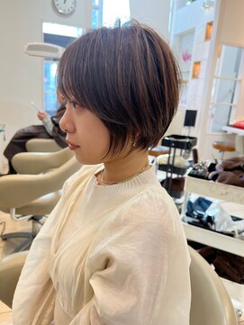 ヴィーヴォ 天六店(VIVO) 【VIVO】丸みショートボブ 小顔ショート