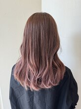 ジャストビューティサンク 上大岡(Just Beauty CiNQ) 20代30代40代クリスタルハイブライトハイライトピンクカラー