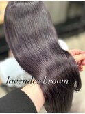 透明感ラベンダーブラウン　＊RINA