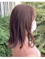 ルプラ ガーデン(le-pla garden)&nbsp;ミディアムボブ#アッシュベージュ#ブリーチなし#豊橋#豊川#田原