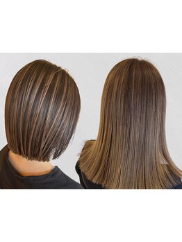 「白髪を自然にぼかして、おしゃれに美しさをキープ！」