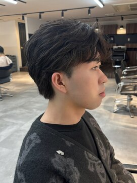 シーフ 千葉(Cyf) フェザーパーマ/フェザーショート/センターパート/千葉駅/保立