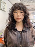 ハードパーマ/ウルフパーマ/マレットヘア