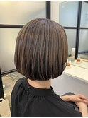 ハイライトボブスタイル