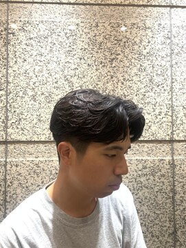 ヘアモード キクチ 銀座店 ニュアンスパーマ〈理容室〉